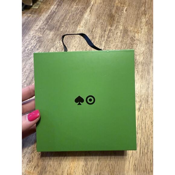 kate spade new york x Target - Green Floral Linear Earrings Limited Edition - Picture 3 of 3